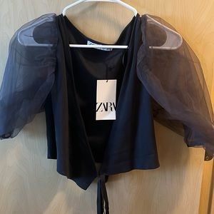 Zara wrap tank